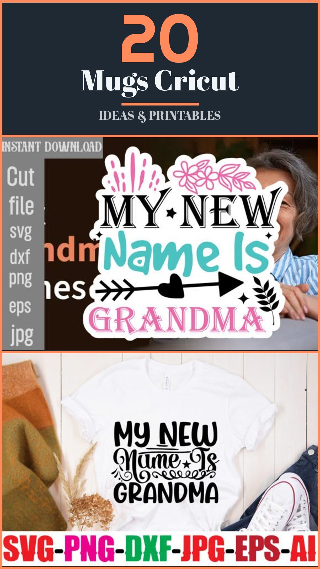 20 Mugs Cricut